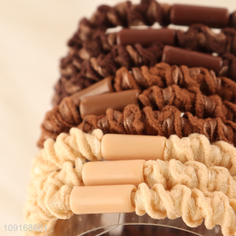 Best quality elastic hair rope hair band hiar accessories hair decoration for sale