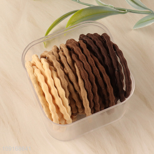 Good selling elastic girls hair rope hair band hiar accessories hair decoration