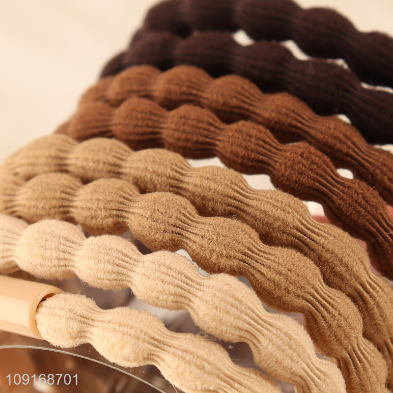 Yiwu market nylon hair rope hair band hiar accessories hair ring for girls