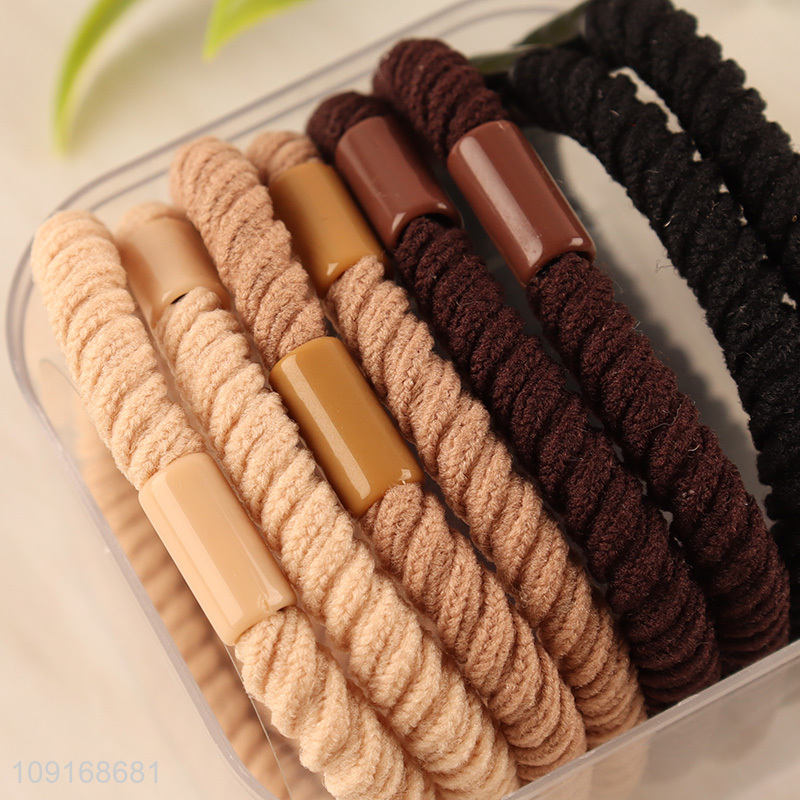 Top sale girls hair rope hair band hiar accessories hair ring wholesale