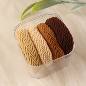 China products nylon hair rope hair band hiar accessories hair ring for girls