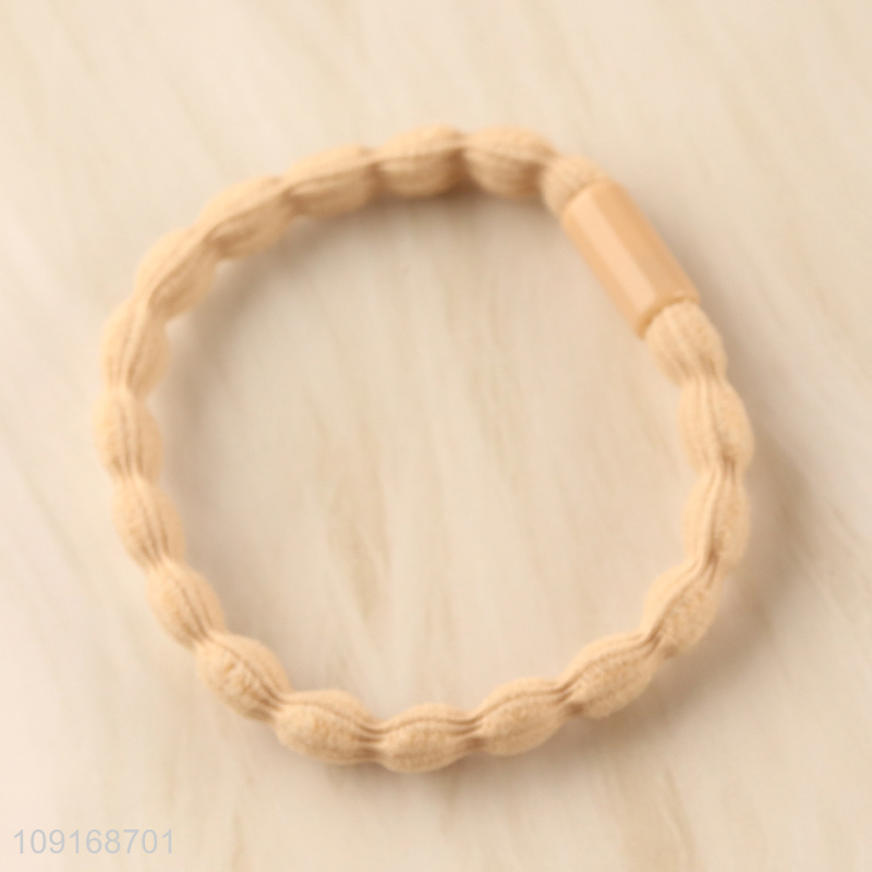 Yiwu market nylon hair rope hair band hiar accessories hair ring for girls