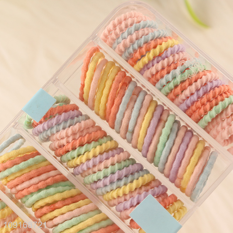 Factory wholesale candy color hair rope hair band hiar accessories hair ring