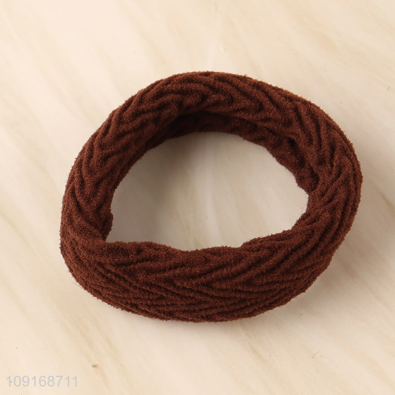 China products nylon hair rope hair band hiar accessories hair ring for girls