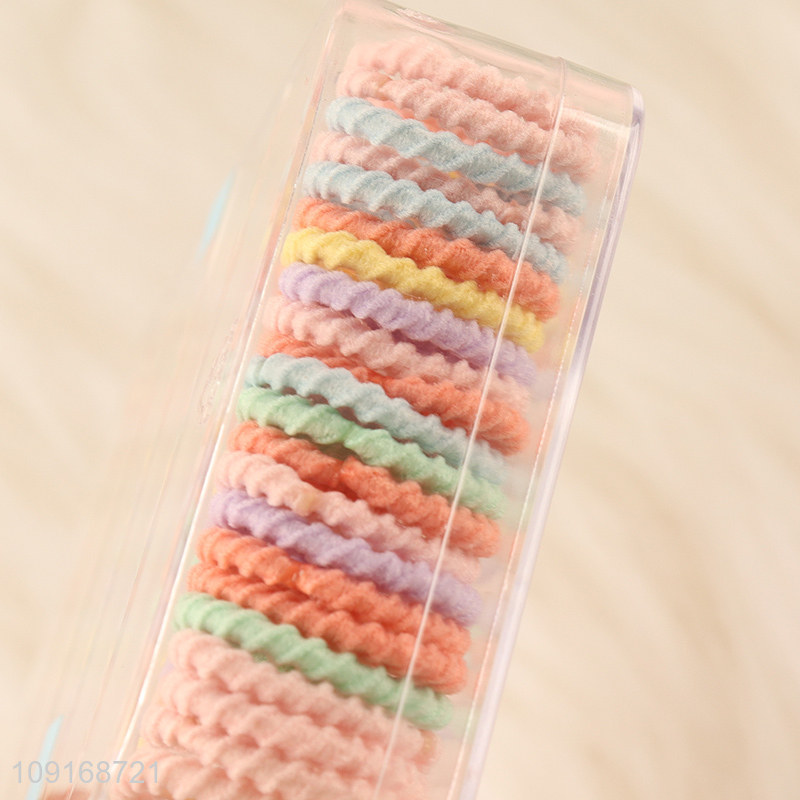 Factory wholesale candy color hair rope hair band hiar accessories hair ring