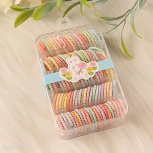 Factory wholesale candy color hair rope hair band hiar accessories hair ring