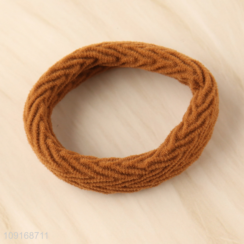 China products nylon hair rope hair band hiar accessories hair ring for girls