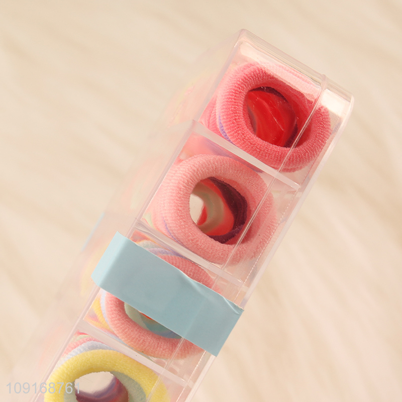 Top products girls multicolor mini hair rope hair band hiar accessories hair decoration