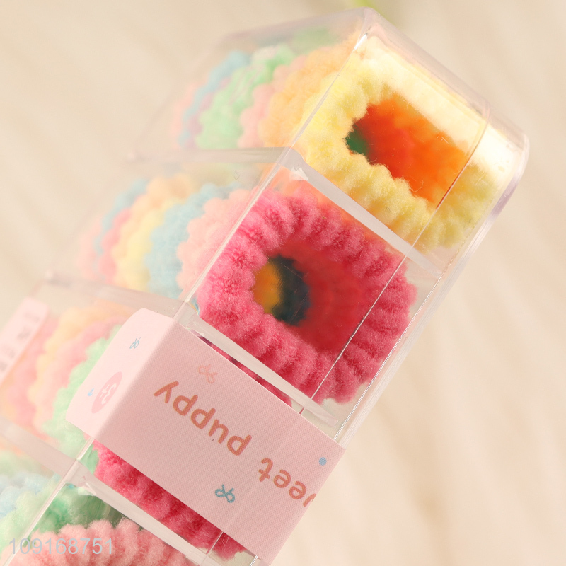 Hot selling colorful hair rope hair band hiar accessories hair decoration