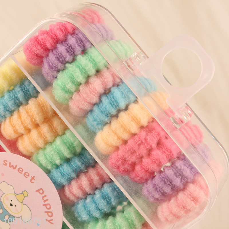 Hot selling colorful hair rope hair band hiar accessories hair decoration