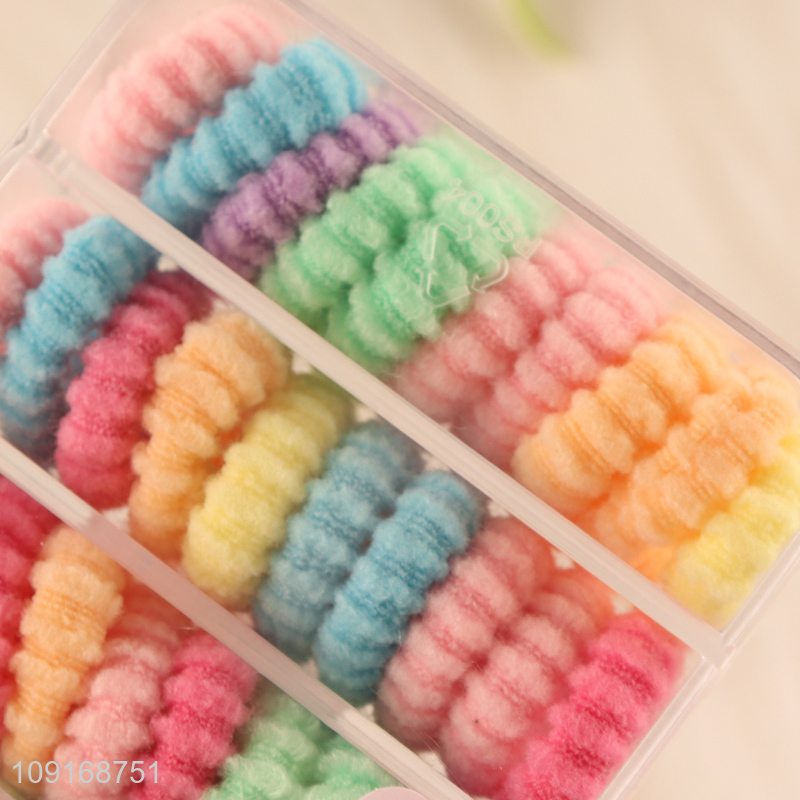 Hot selling colorful hair rope hair band hiar accessories hair decoration