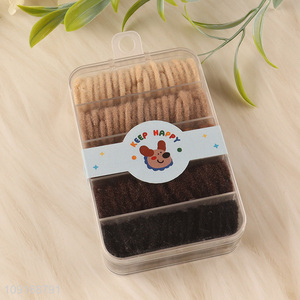 Low price nylon girls hair rope hair band hiar accessories hair ring