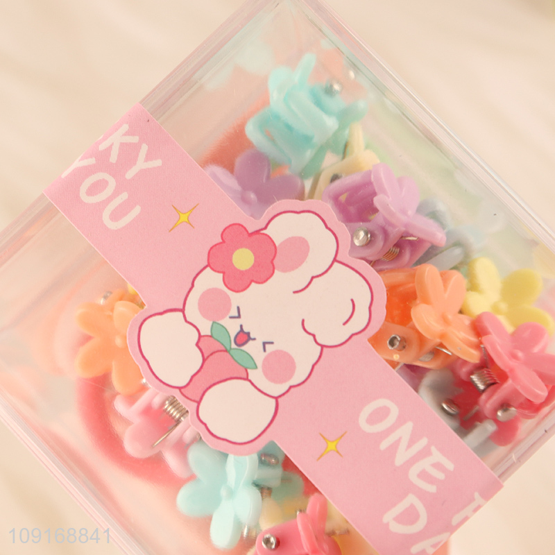 Low price girls cute mini hair band hiar accessories hair clips set