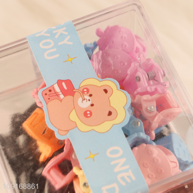 China supplier hair band hiar accessories hair clips set for sale