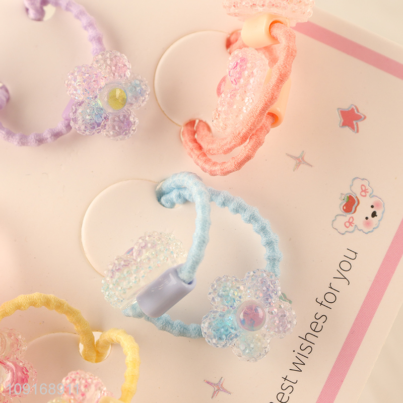 Good selling cartoon hair rope hair band hiar accessories hair ring for girls