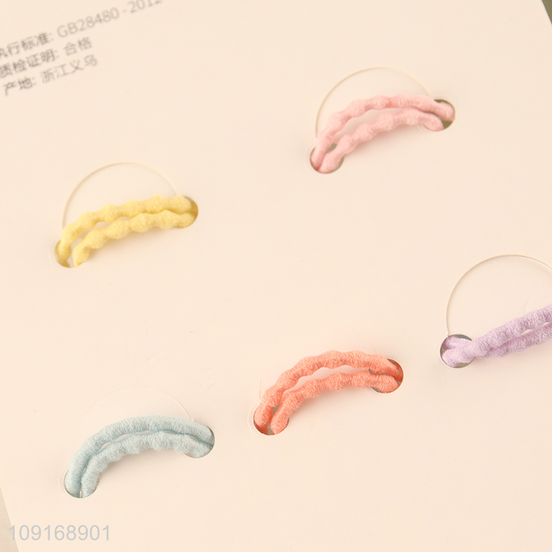 Yiwu market cartoon kids girls hair rope hair band hiar accessories hair ring