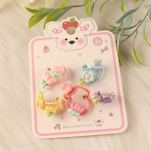 Yiwu market hair rope hair band hiar accessories hair ring for girls