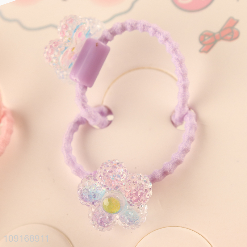 Good selling cartoon hair rope hair band hiar accessories hair ring for girls