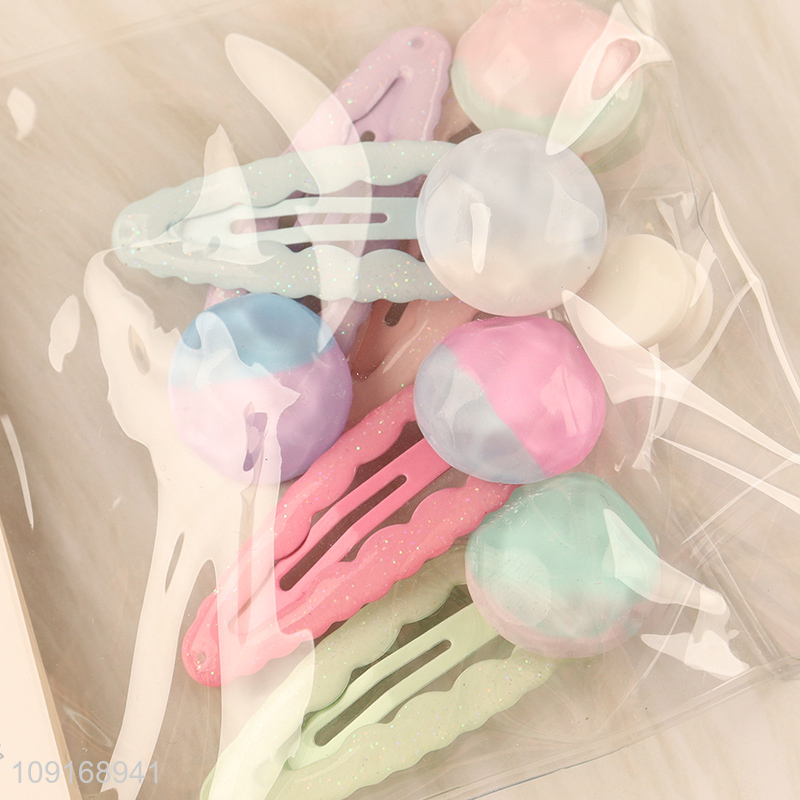 Hot items kids girls hairpin hair clips hair accessories for sale