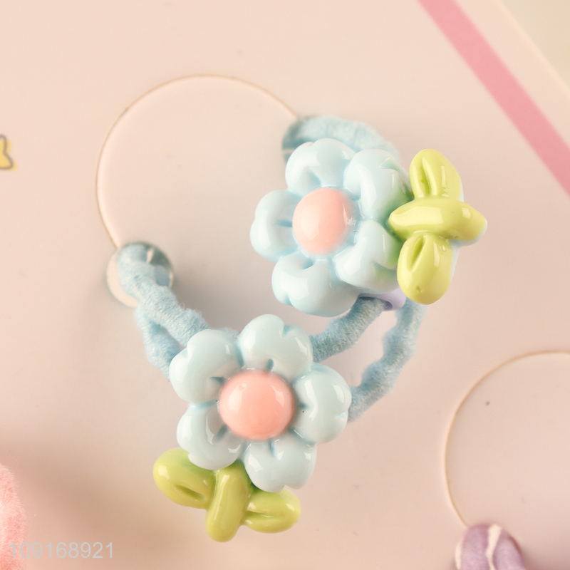 Yiwu market hair rope hair band hiar accessories hair ring for girls