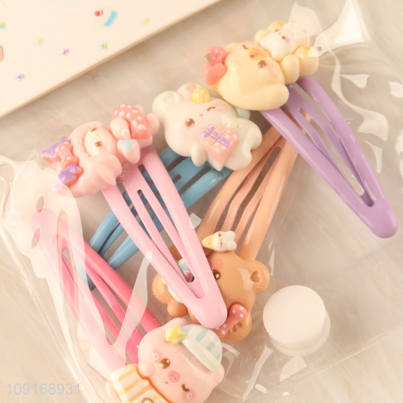 Factory wholesale cartoon girls hairpin hair clips hair accessories