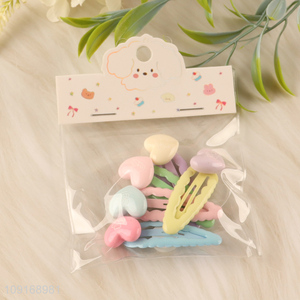 Hot products candy color <em>hairpin</em> hair clips hair accessories for sale