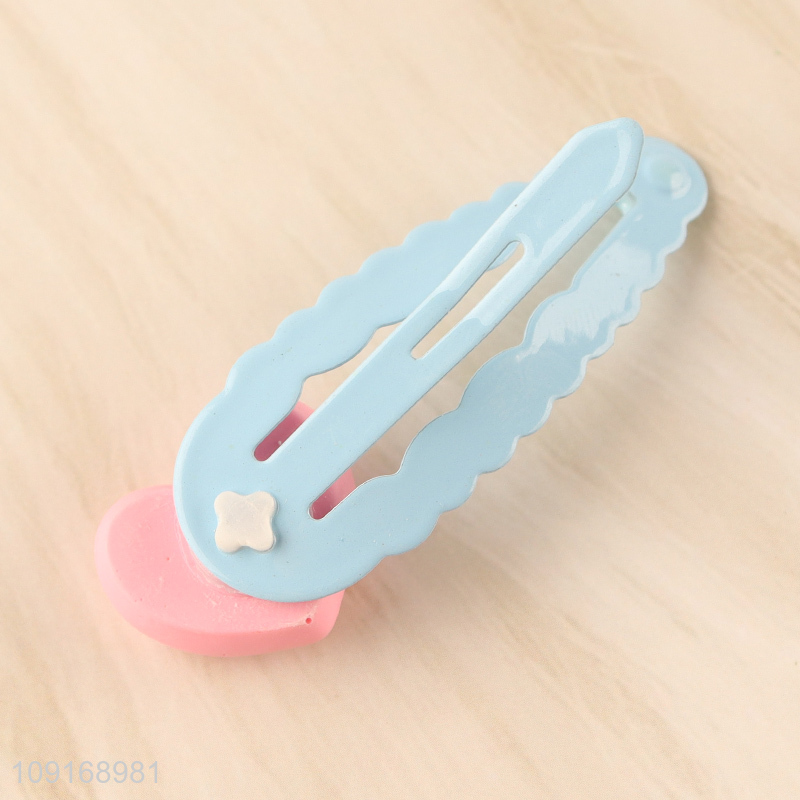 Hot products candy color hairpin hair clips hair accessories for sale