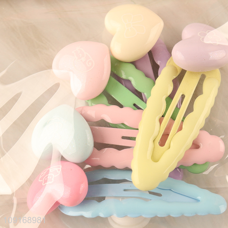 Hot products candy color hairpin hair clips hair accessories for sale