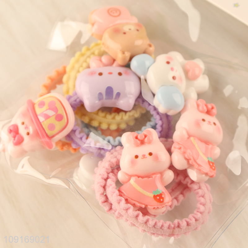 China wholesale cute girls hair rope hair band hiar accessories