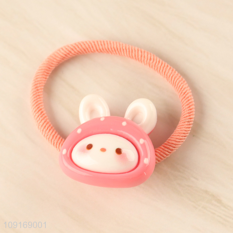 Factory supply cartoon girls hair rope hair band hiar accessories