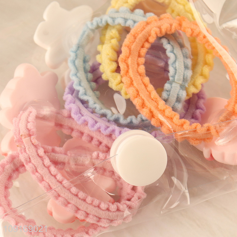 China wholesale cute girls hair rope hair band hiar accessories