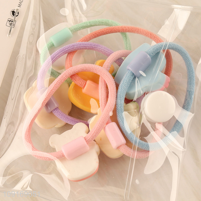 Factory wholesale cartoon hair rope hair band hiar accessories