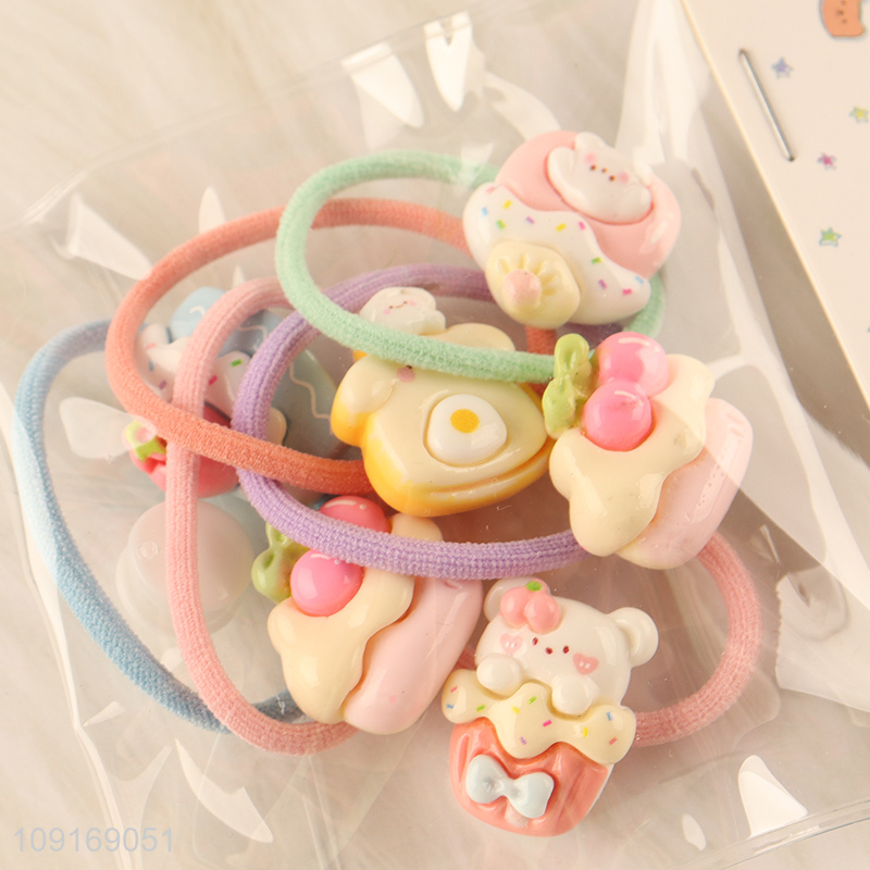 Factory wholesale cartoon hair rope hair band hiar accessories
