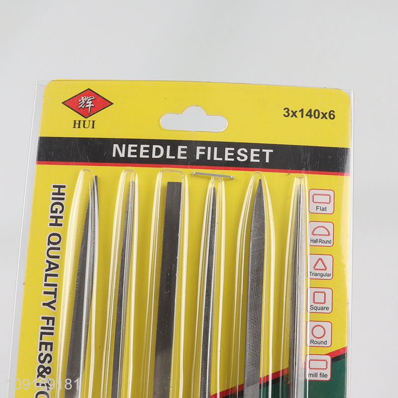 Factory Price 6-Piece Metal Hand Files Metal Hand Rasps for Wood Metal