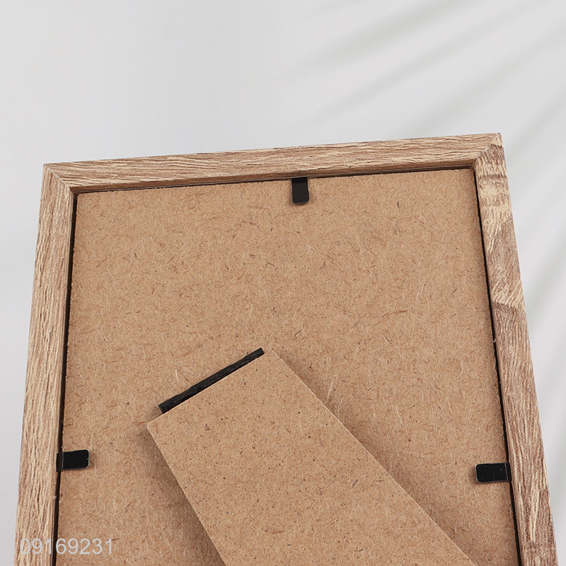 Wholesale 4X6 Inch MDF Picture Frame Rustic Photo Frame for Tabletop Decor