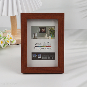 China Wholesale 4X6 Inch MDF Photo Frame Custom Size MDF Photo Frame