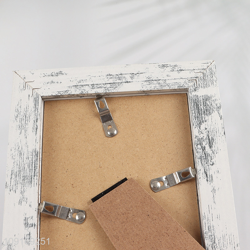 Hot Selling 4X6 Inch MDF Picture Frame Rustic Photo Frame Home Decorations