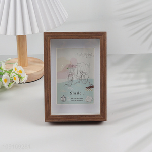 Good Quality 4X6 Inch MDF Picture Frame for Farmhouse Home Office Decor