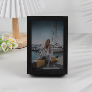 New Product 4X6 Inch MDF Wood Picture Frame Vintage MDF Wood Photo Frame