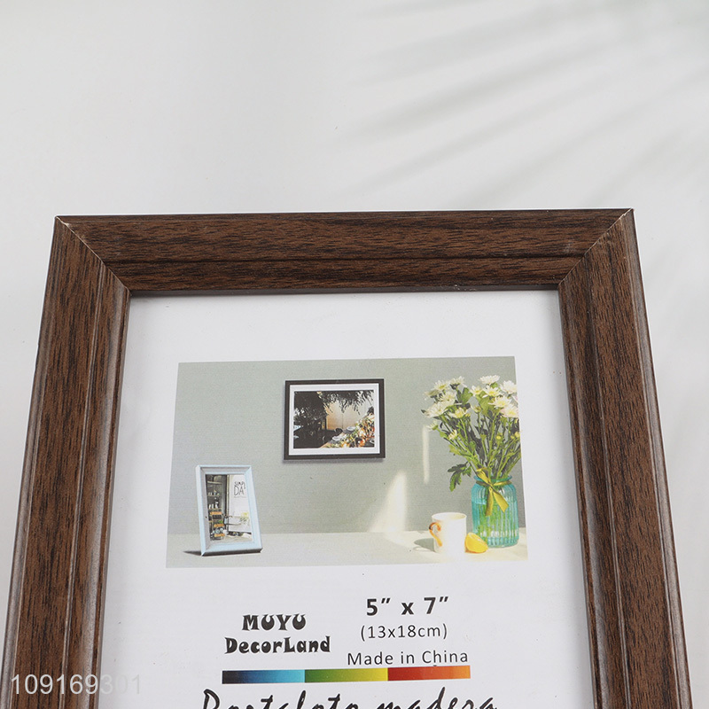 China Imports 5X7 Inch MDF Photo Frame Custom MDF Wood Picture Frame