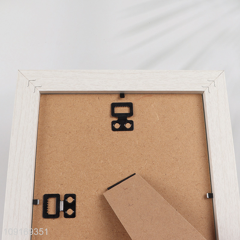 Good Quality 6X8 Inch MDF Wood Picture Frame for Wall and Tabletop Display