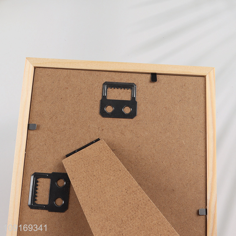 Popular Product 4X6 Inch Solid Wood Photo Frame Solid Wood Picture Frame
