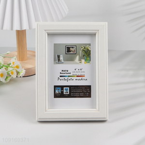 Online Wholesale 4X6 Inch MDF Picture Frame Photo Frame for Tabletop Display