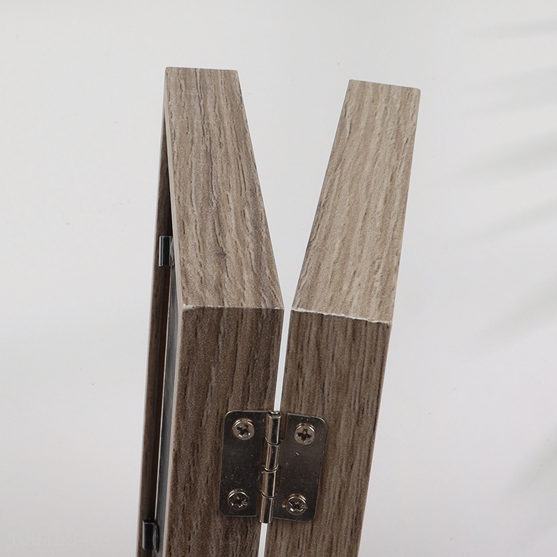 New Arrival 4X6 Inch Double Picture Frames Hinged Folding Picture Frames