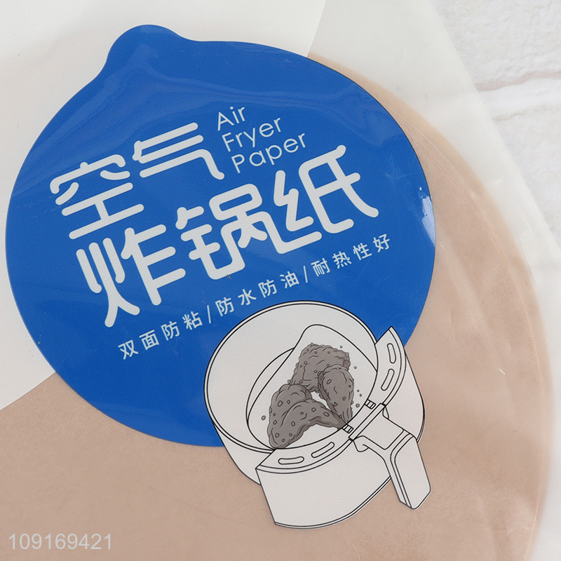 Wholesale 20PCS Round Grease Proof Waterproof Air Fryer Parchment Paper Liners