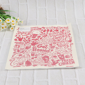 Onlone Wholesale 500PCS Grease Proof Paper Waterproof Oil Proof Food Wrapping Paper