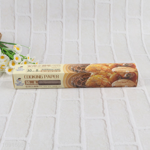 Wholesale Non-Stick Waterproof Grease Proof Baking Paper Roll Parchment Paper Roll