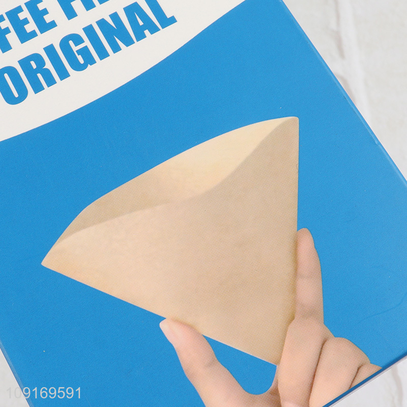 Factory Supply 40PCS Cone Coffee Filters Disposable Pour Over Coffee Filters