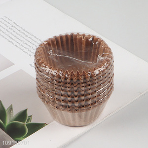 Hot Selling 50PCS Non-Stick Paper Baking Cups Disposable Paper Cupcake Liners