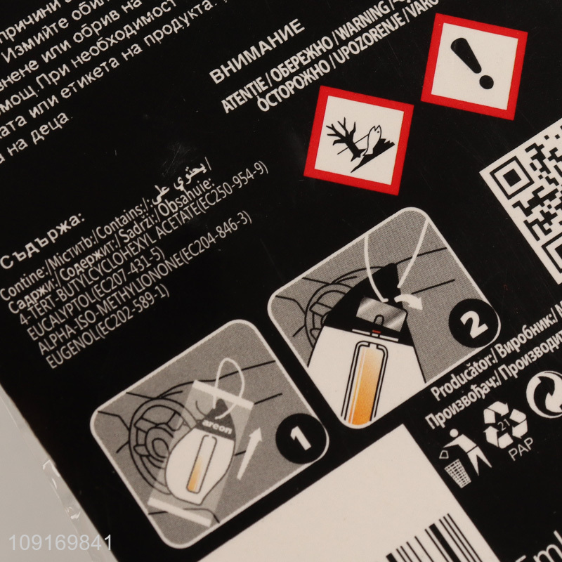 Hot products long lasting hanging car perfume car air freshener